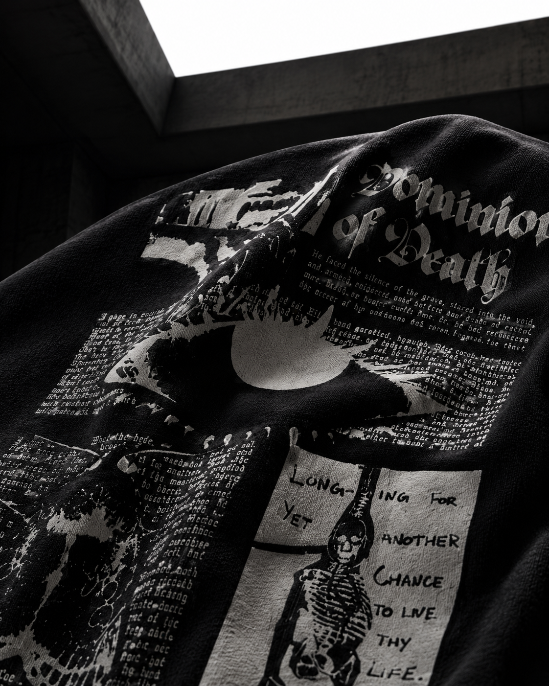 DOMINION OF DEATH TEE (BLACK)